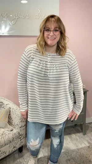 Abby Waffle Top