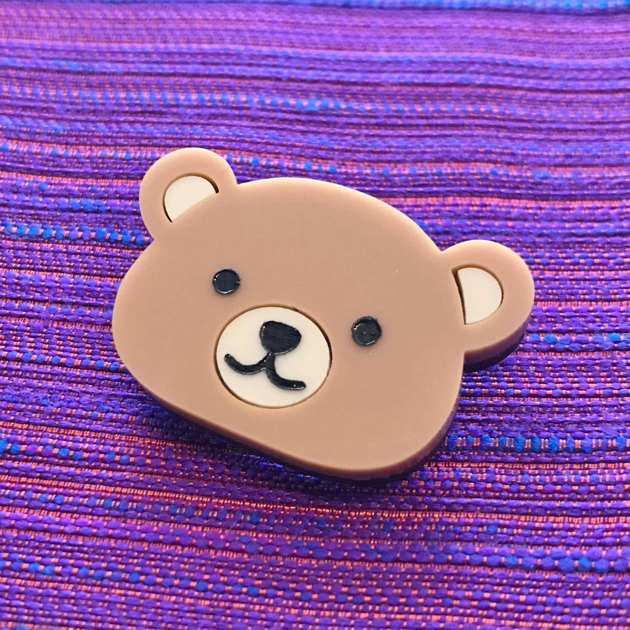 Acrylic Animal Brooch Badge