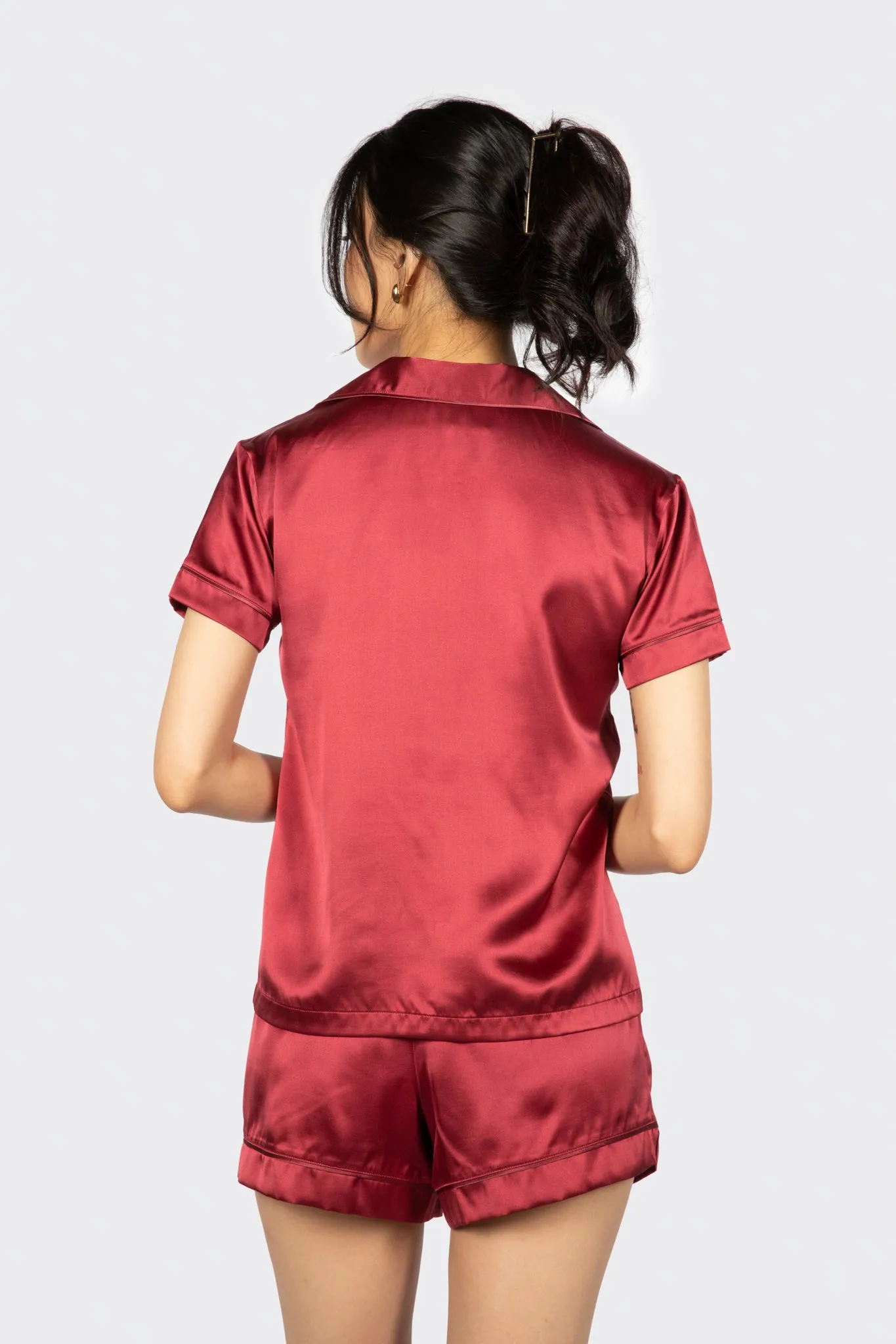 Alba Washable Silk Pyjama Shorts