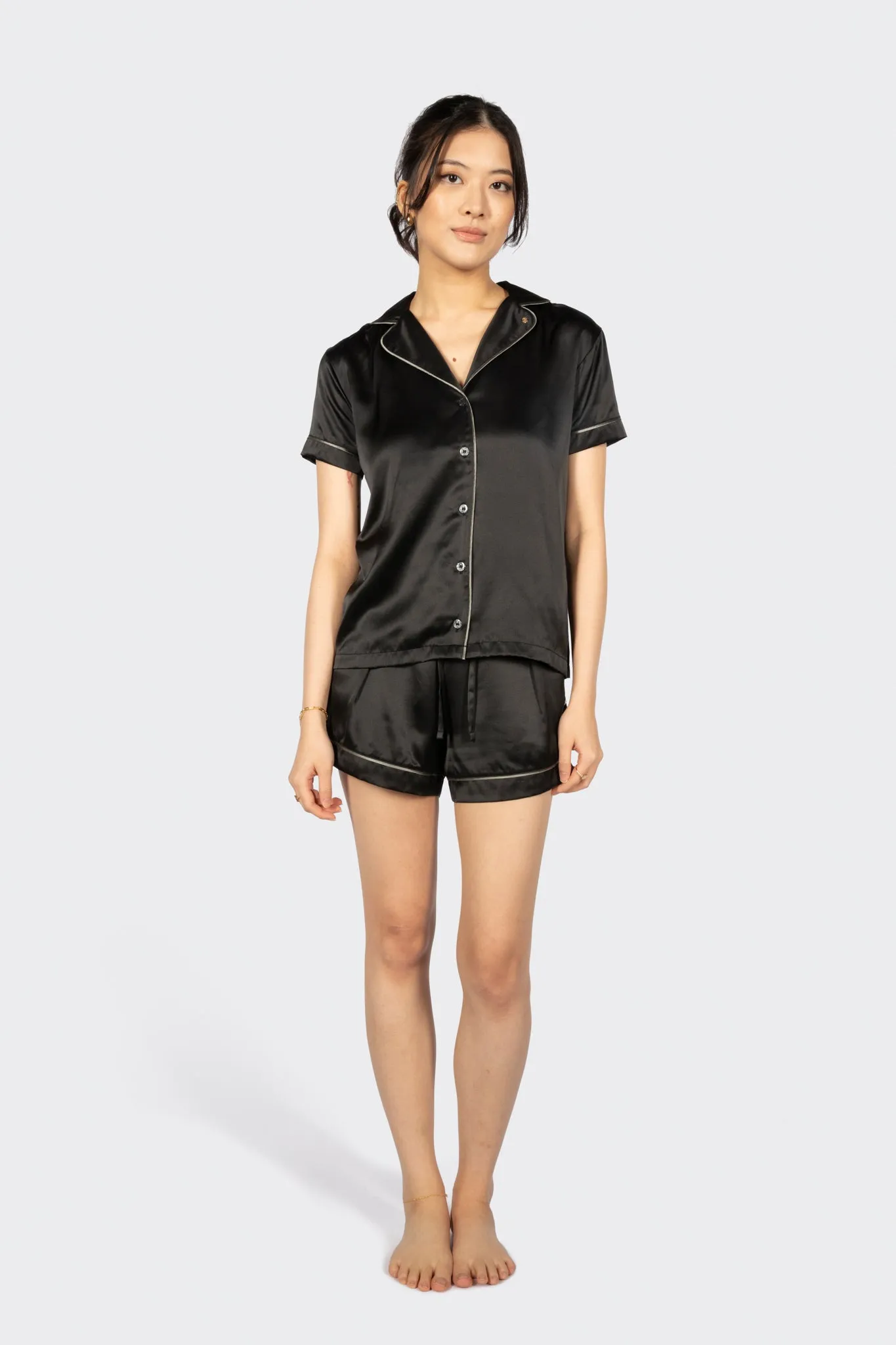 Alba Washable Silk Pyjama Shorts