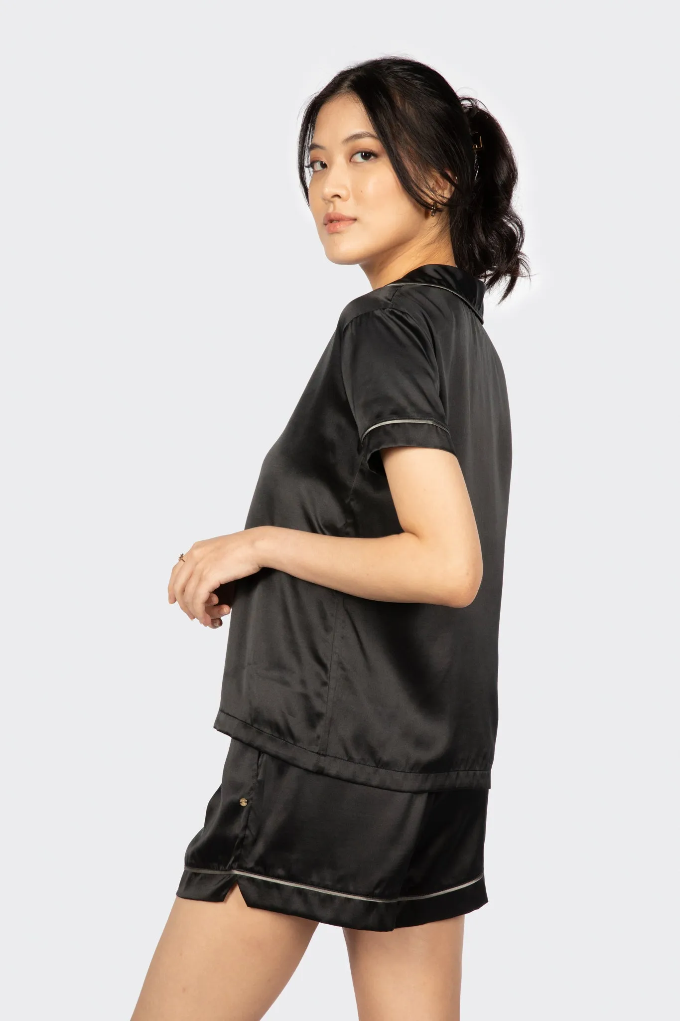Alba Washable Silk Pyjama Shorts