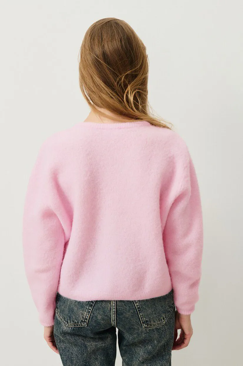 American Vintage Cardigan Vitow - Sugared Almond Melange
