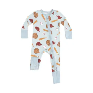 Angel Dear Baseball Blue 2 Way Zipper Coverall