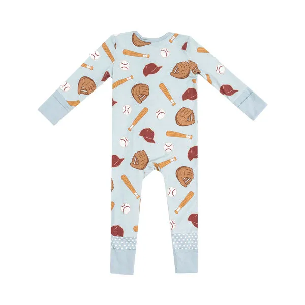 Angel Dear Baseball Blue 2 Way Zipper Coverall