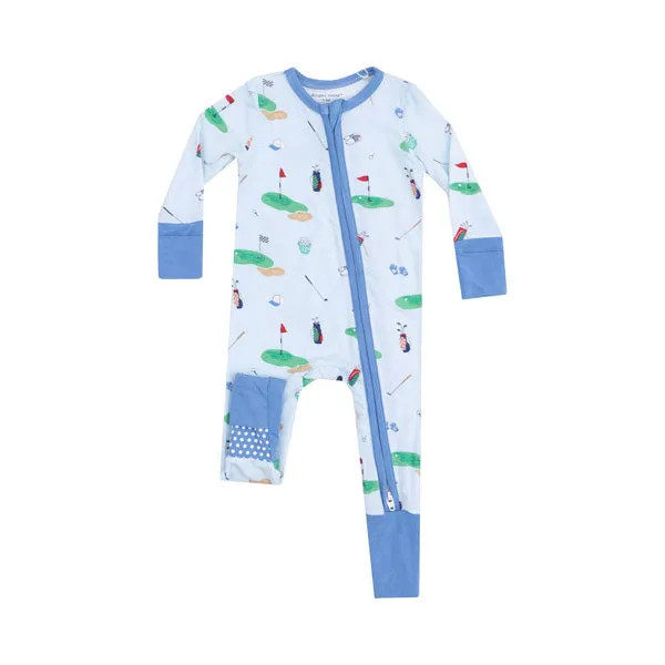 Angel Dear Blue Golf 2 Way Zipper Coverall