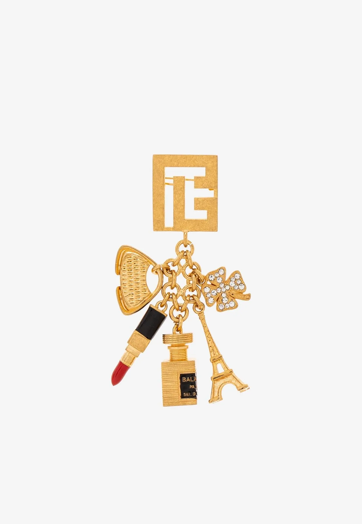 Beauty Multiple-Charm Brooch