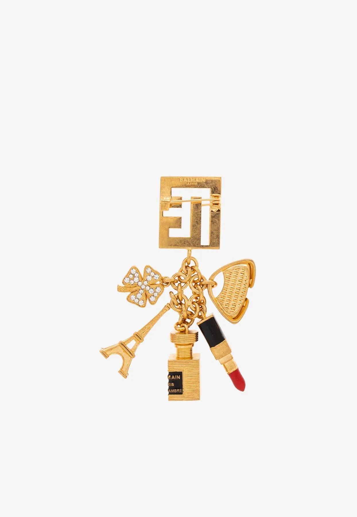 Beauty Multiple-Charm Brooch
