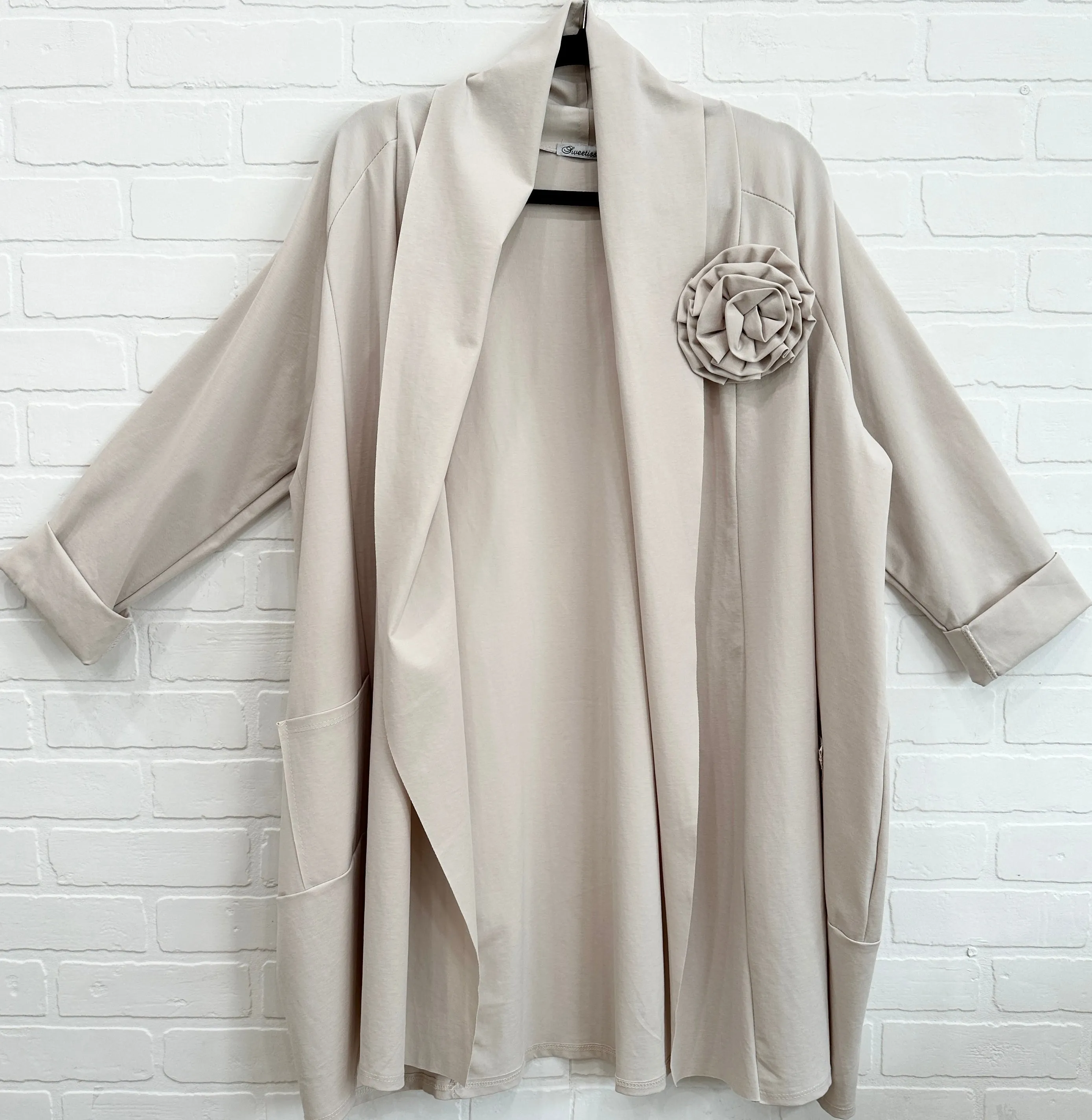 Blossom Open Front Jacket