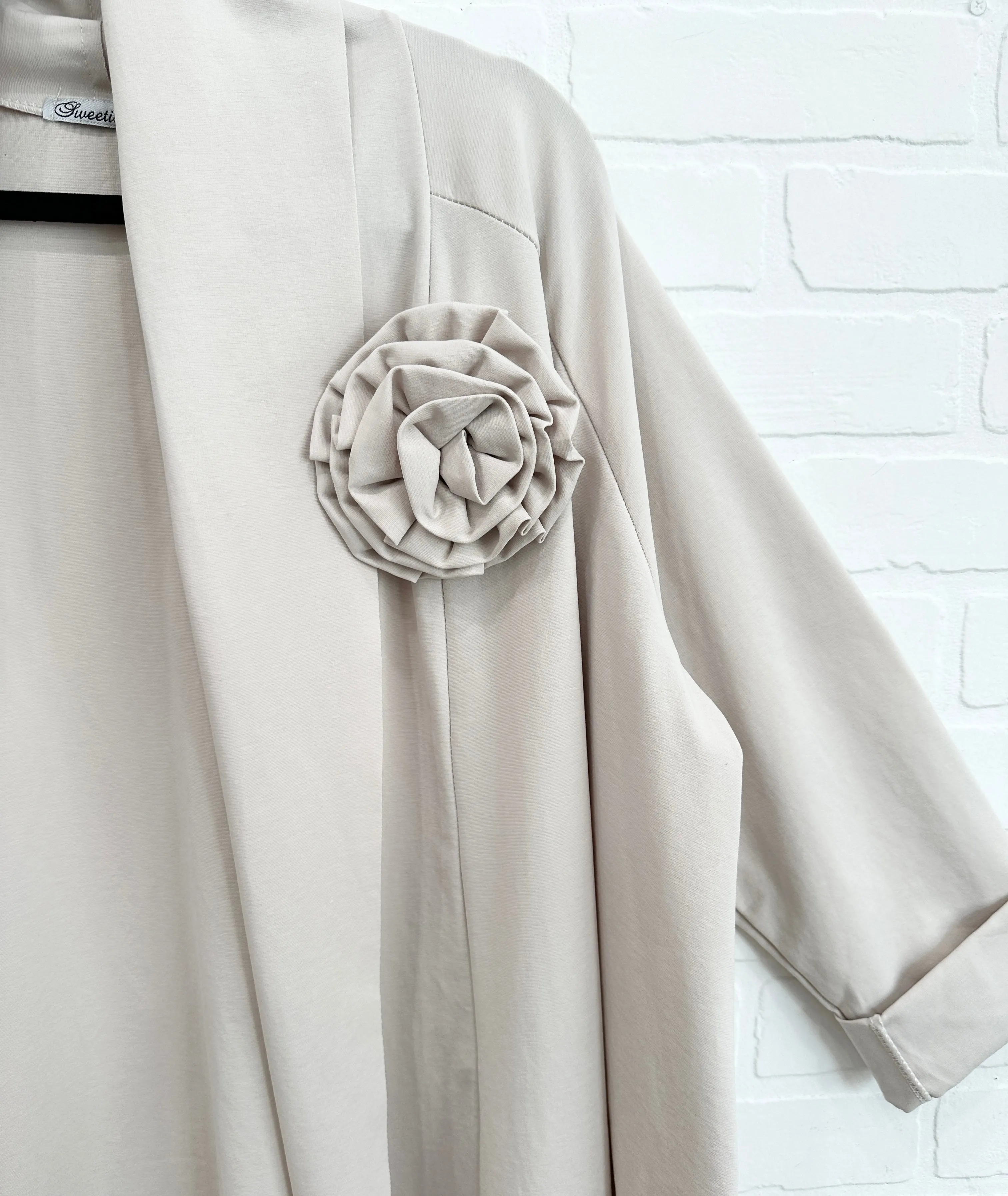 Blossom Open Front Jacket