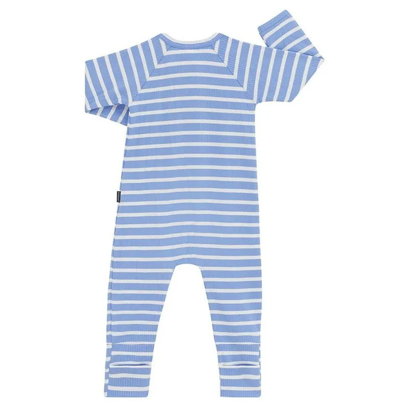 BONDS Wide Needle Rib Zippy - Sail Away/Marscapone