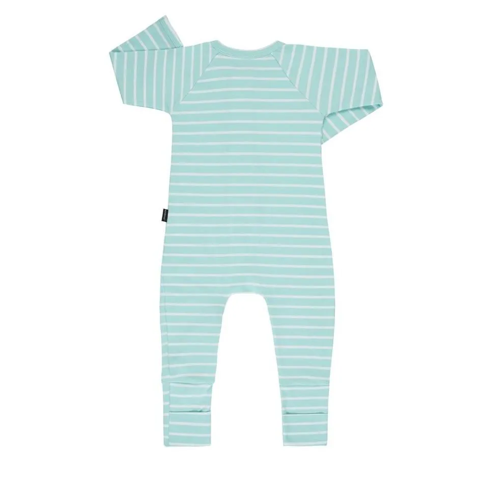 BONDS Zip Wondersuit Jasmint / White