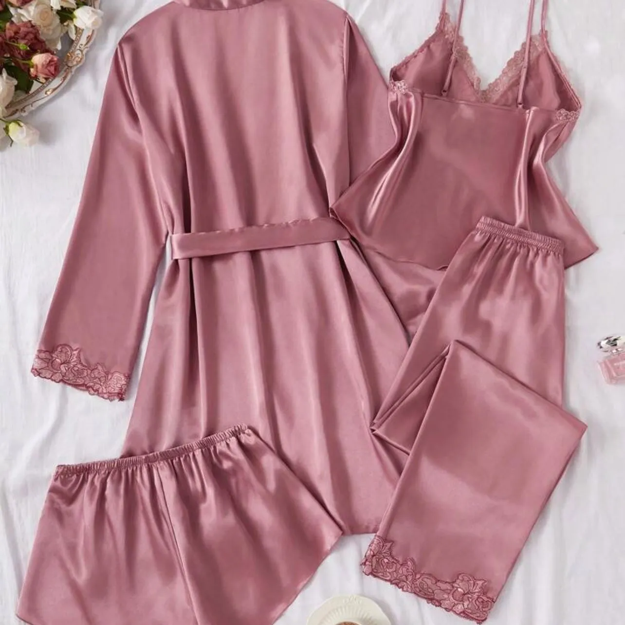 Brihanna 4 Packs Pajamas Set - Mauve