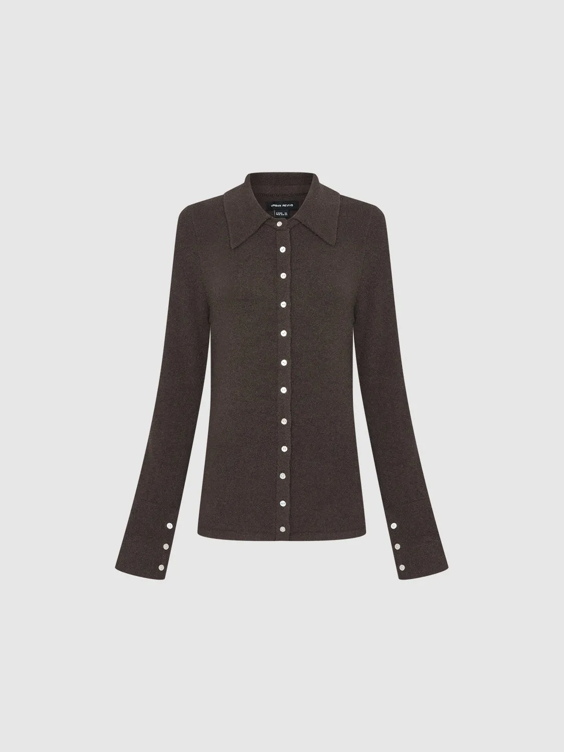 Button Up Knitted Cardigans