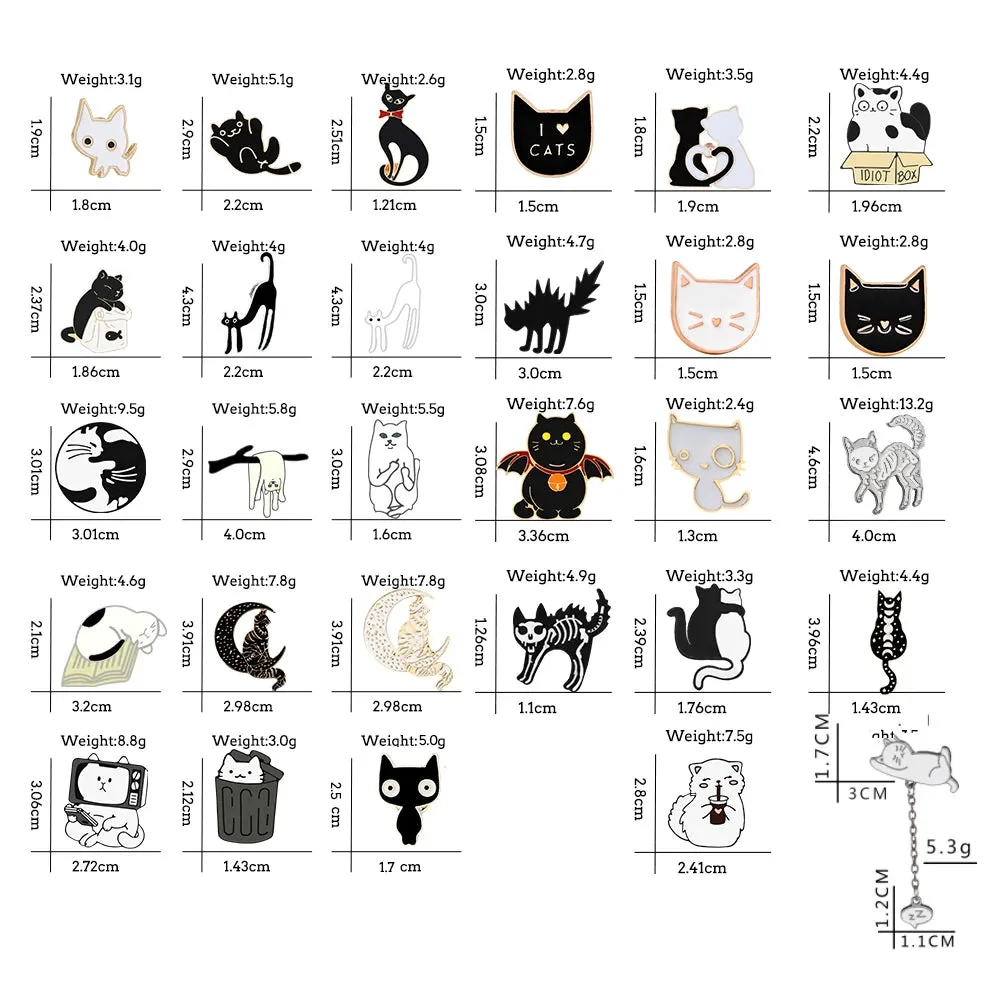 Cat Lover Collection Brooches