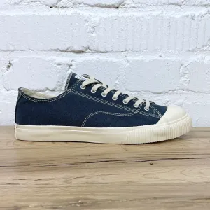 catchball x ehs | military standard low canvas sneaker - abyss navy