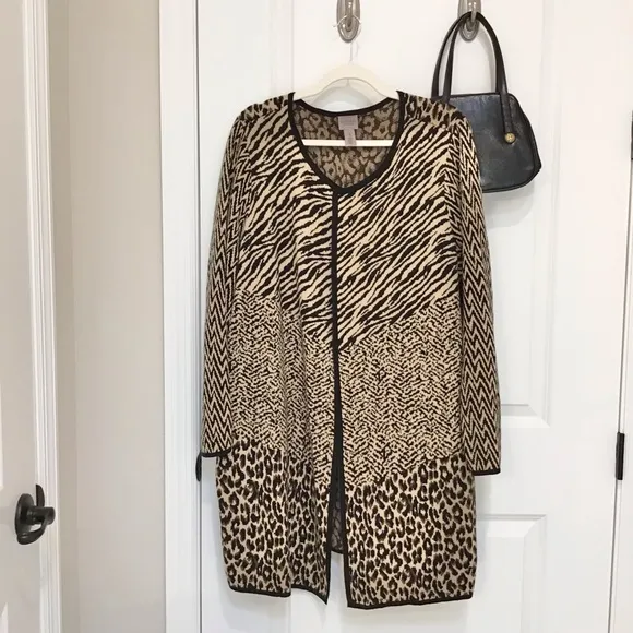 Chico’s Bundle of 2 Open Front Cardigans Size 3/XL, EUC