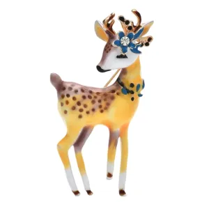 Christmas Deer Brooch