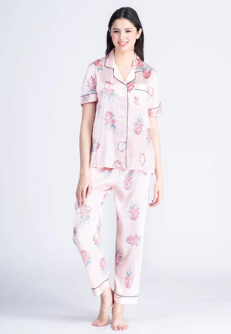 Clara Silk Shortsleeve Pajama Set