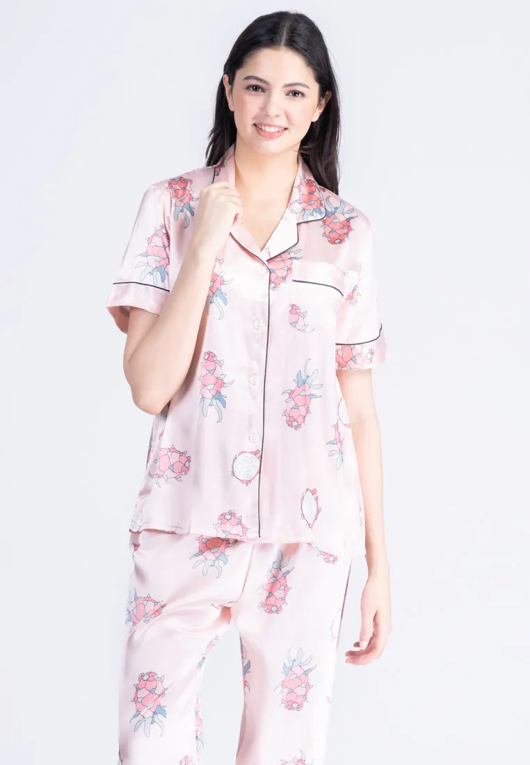 Clara Silk Shortsleeve Pajama Set