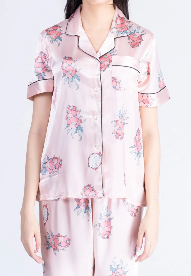 Clara Silk Shortsleeve Pajama Set