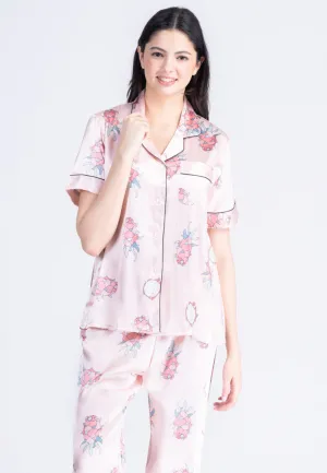 Clara Silk Shortsleeve Pajama Set