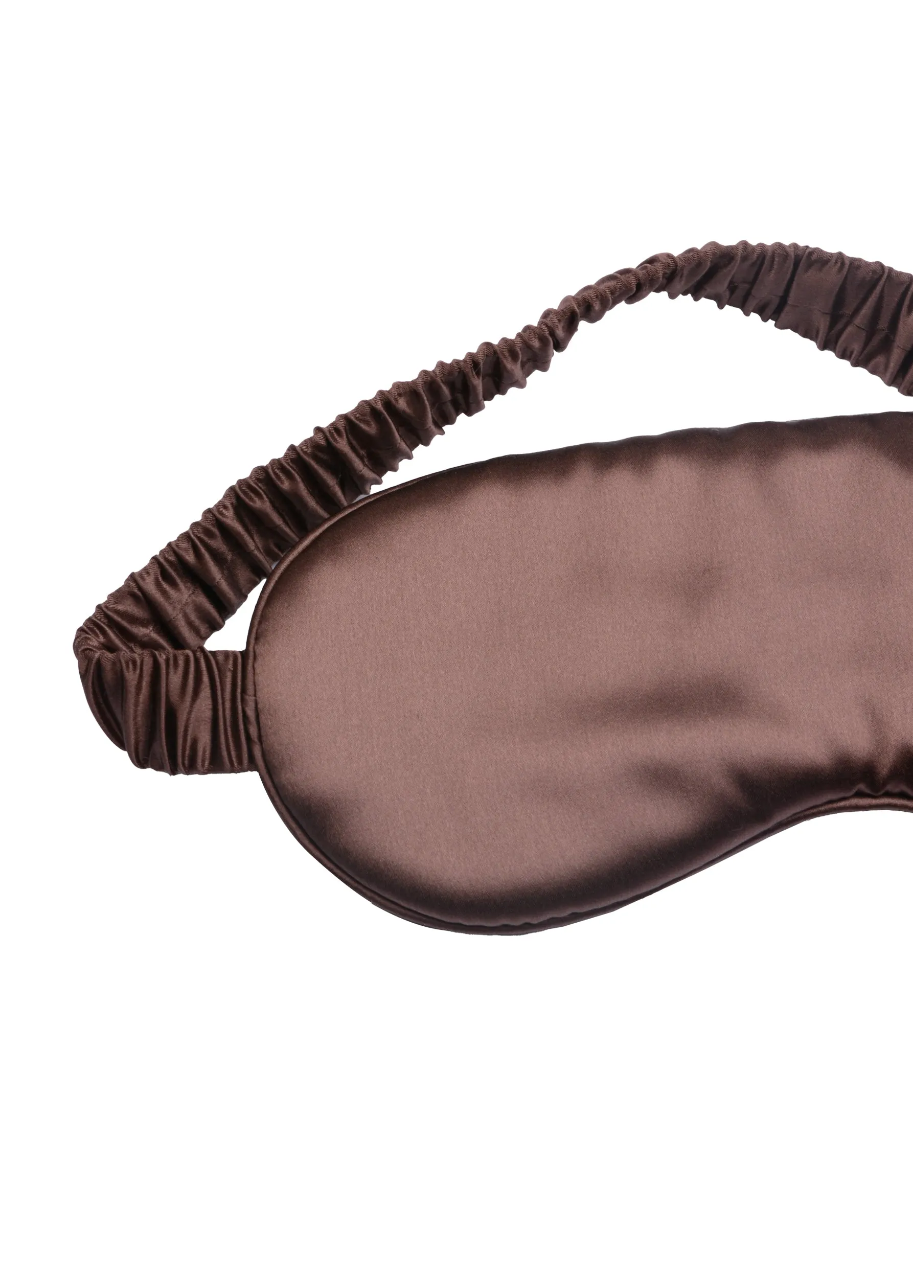 Cocoa Silk Eye Mask