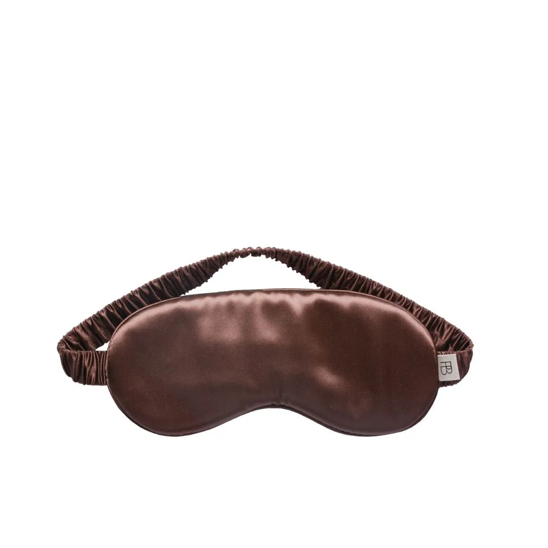 Cocoa Silk Eye Mask
