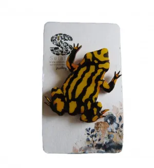 Corroboree Frog Brooch