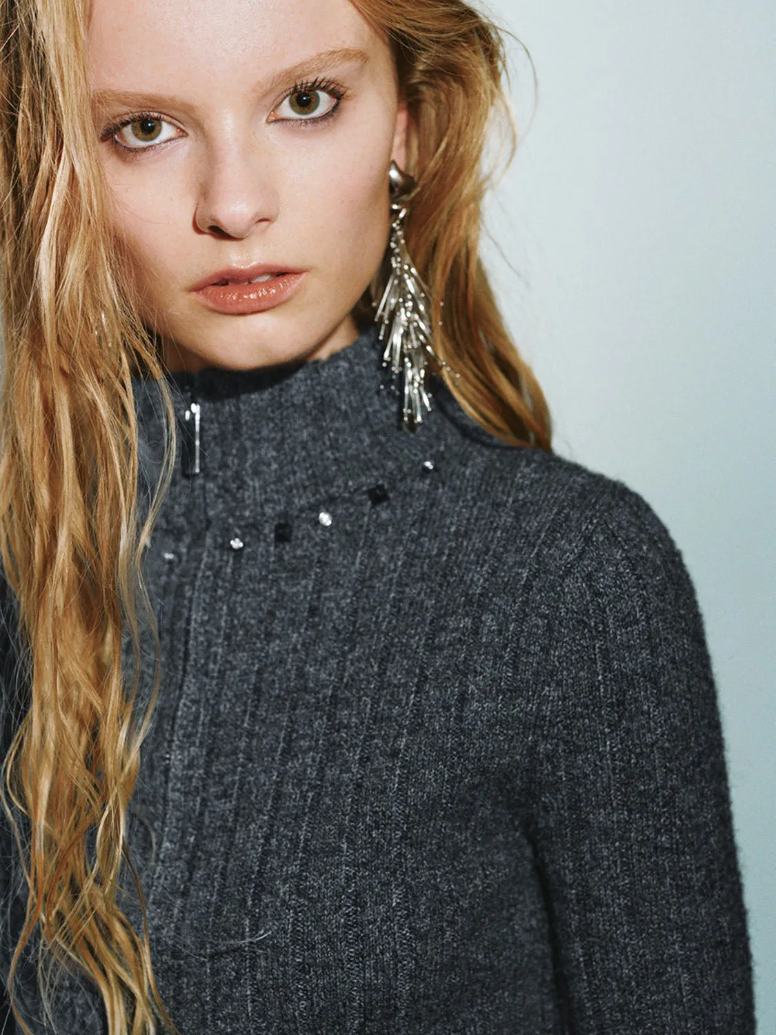 Cropped Knitted Cardigans