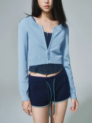 Cropped Knitted Cardigans