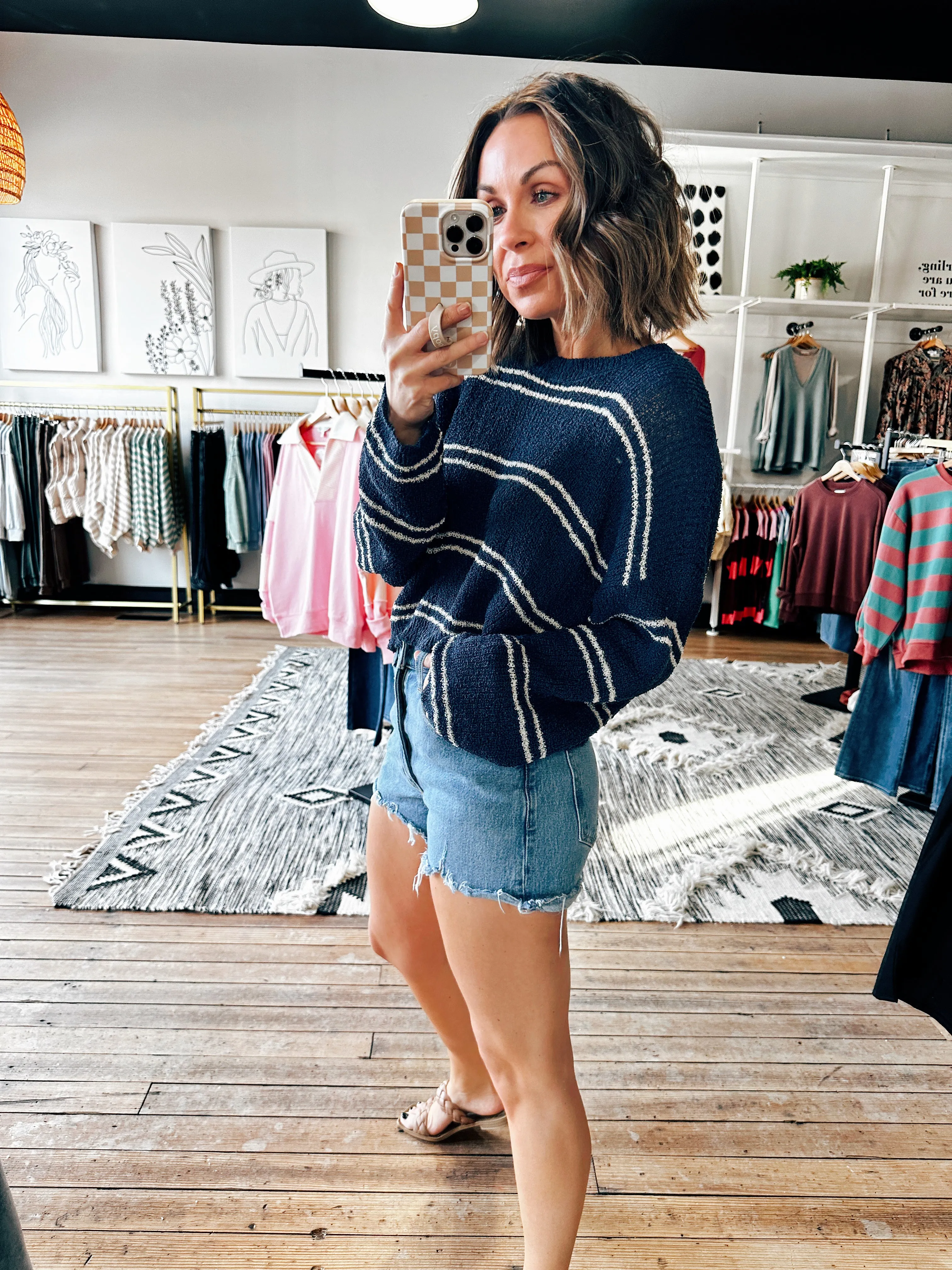 Domain Striped Sweater