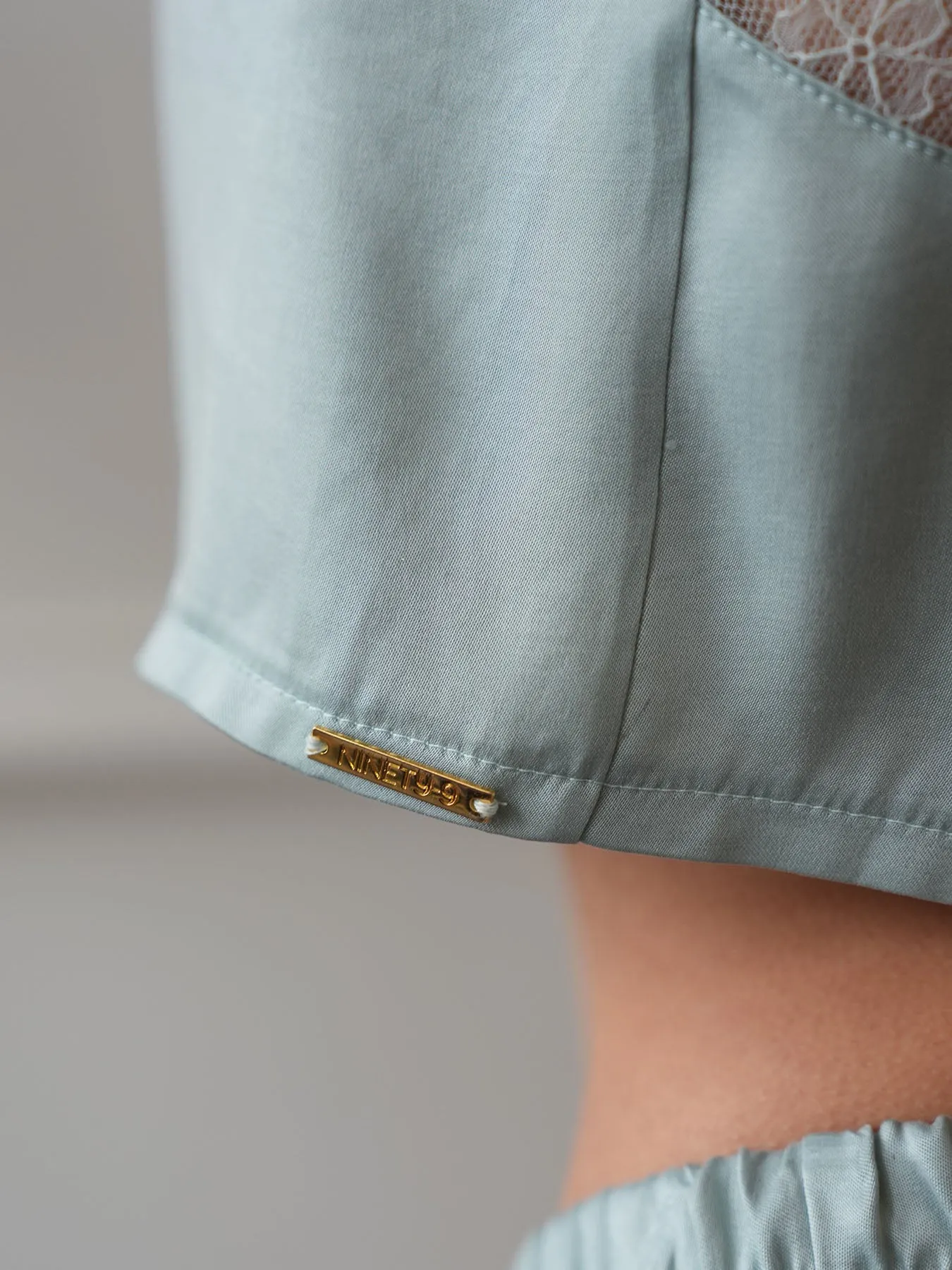 DREAMY - Sleepwear Top • Pearly Blue