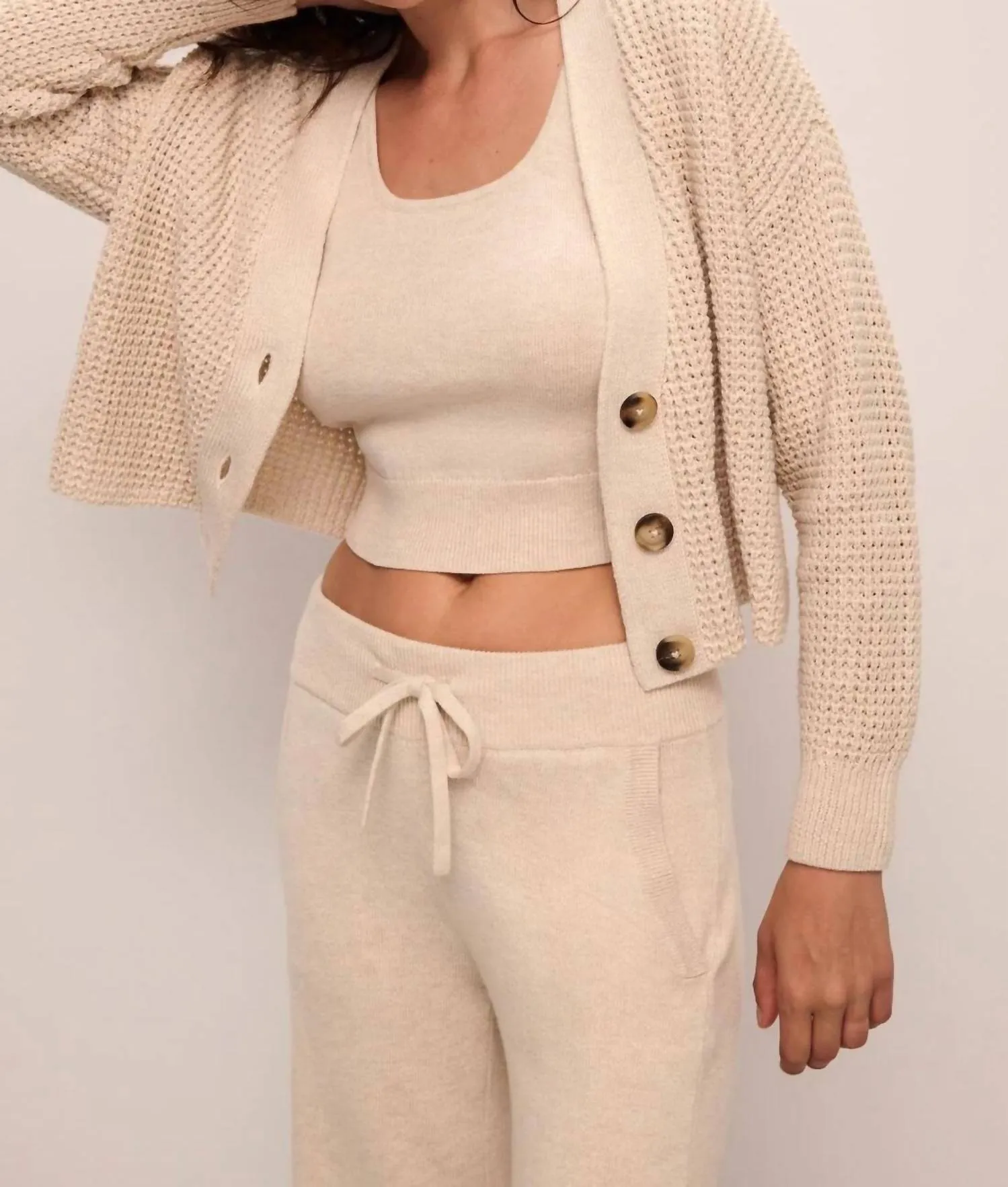 Eberjey - Recycled Cropped Cardigan