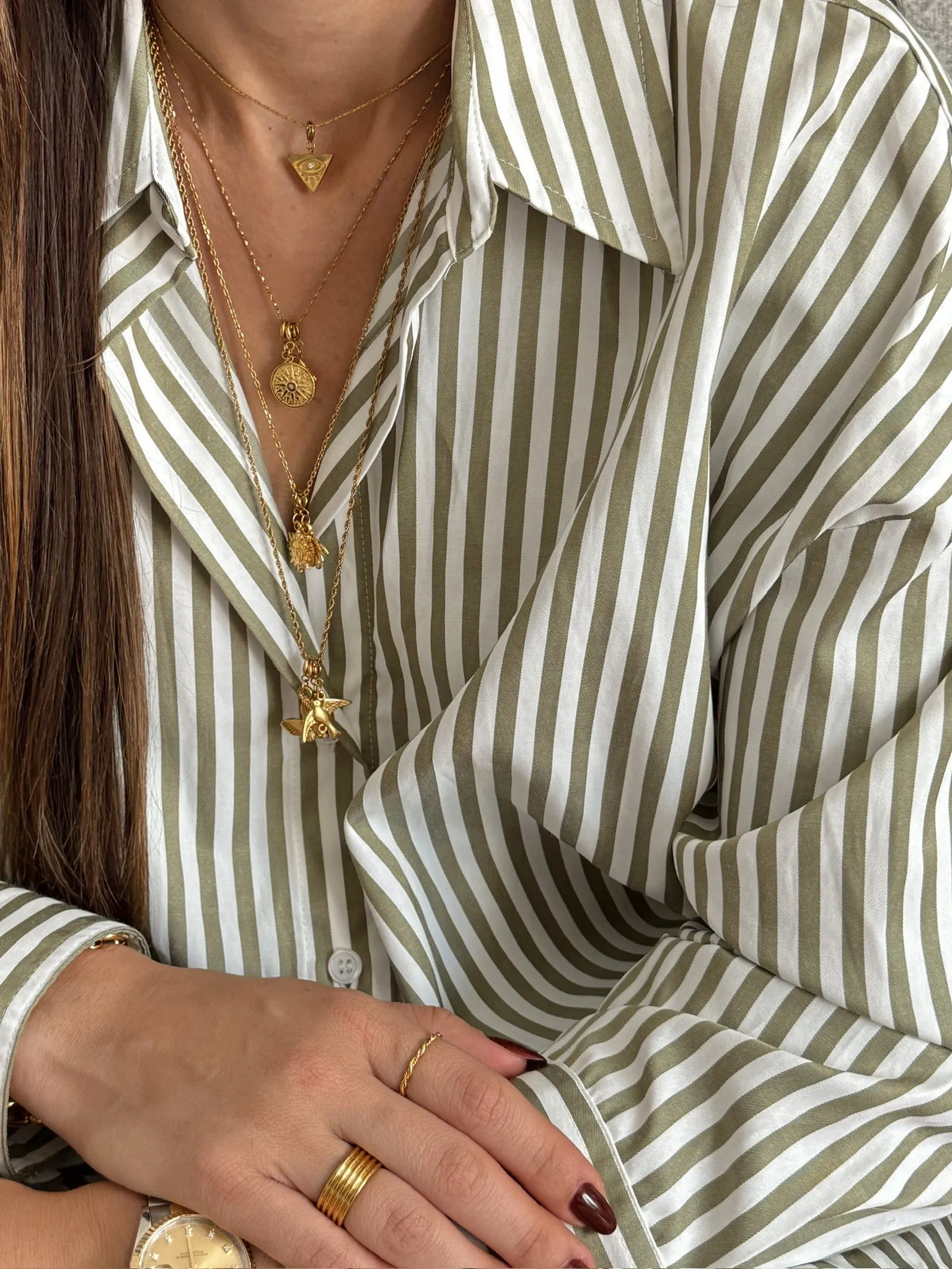Ellie Vail Eliza Rolo Chain Necklace