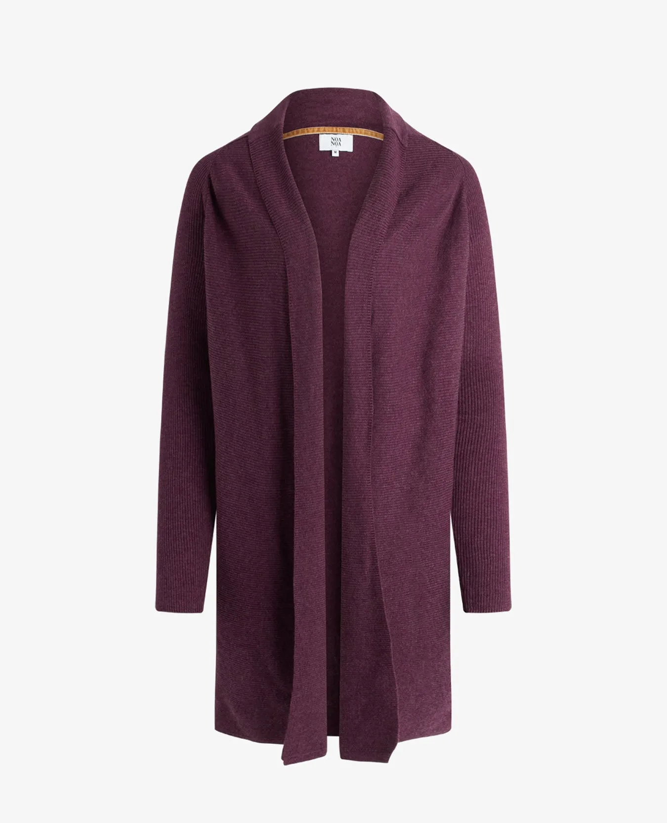 ESSENTIAL COTTON MELANGE CARDIGAN