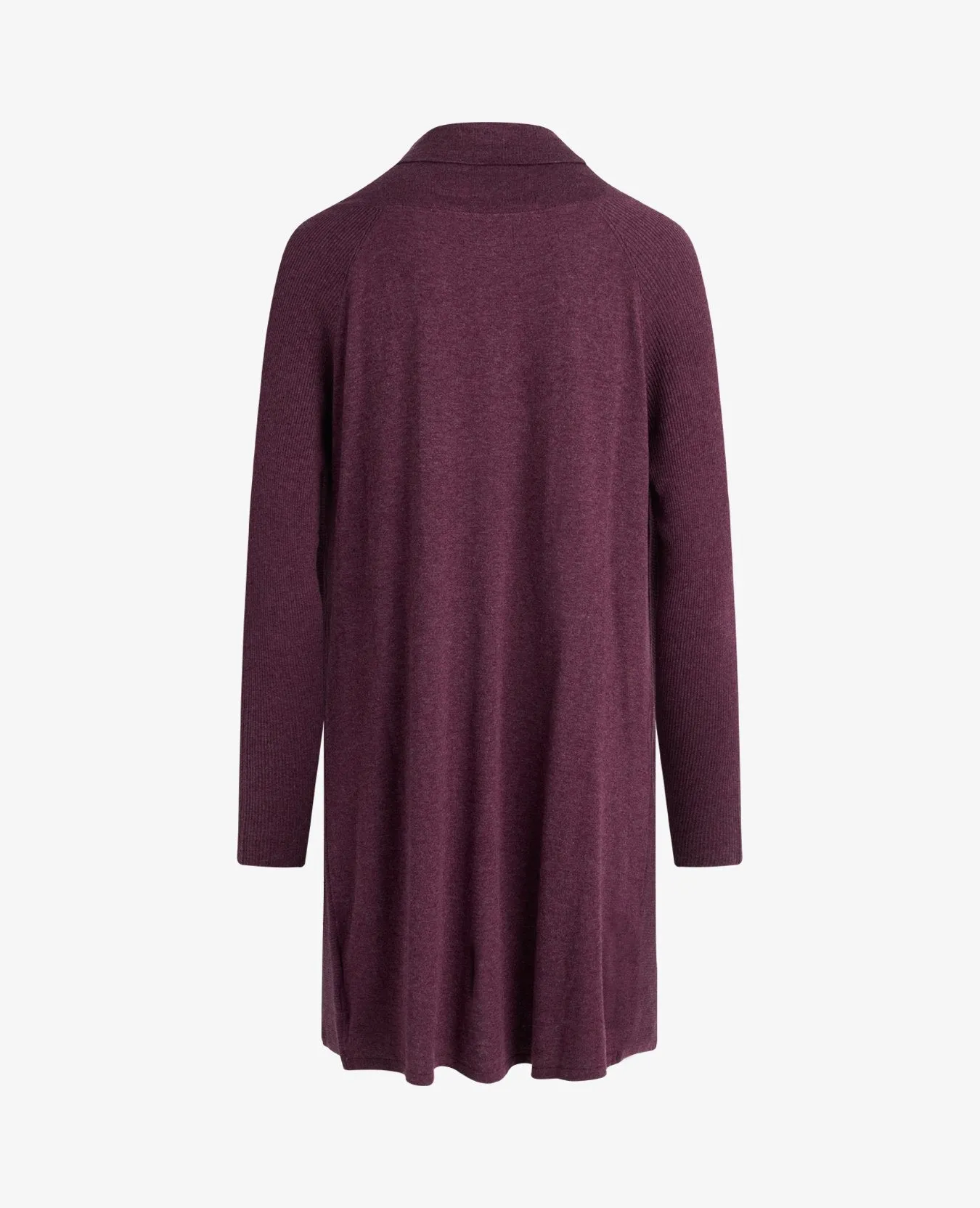 ESSENTIAL COTTON MELANGE CARDIGAN