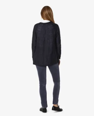 ESSENTIAL MELANGE MOHAIR CARDIGAN