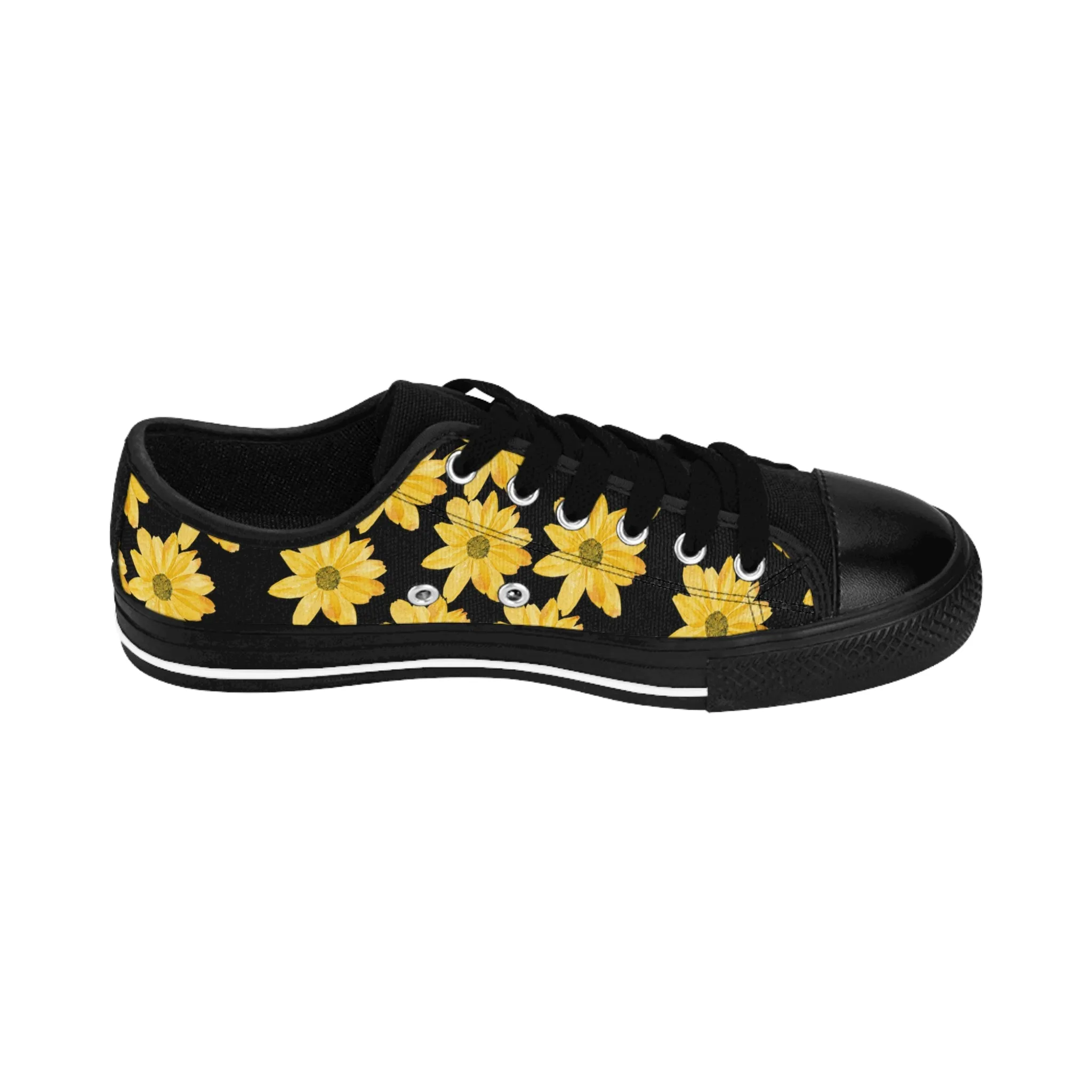 Flower Print Women's Sneakers