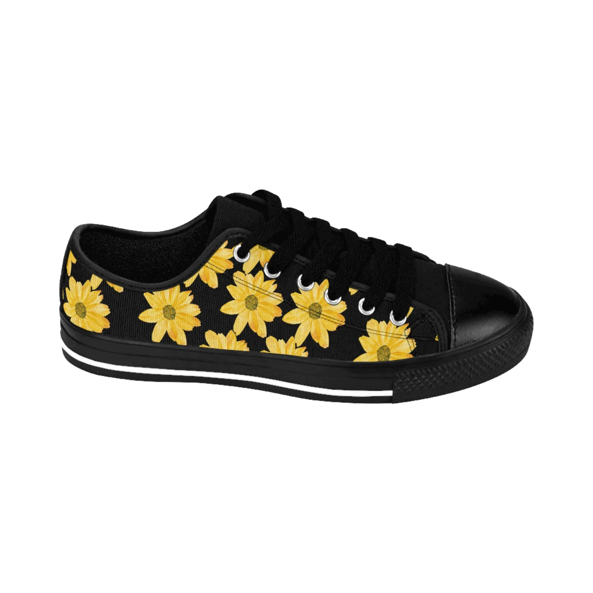 Flower Print Women's Sneakers