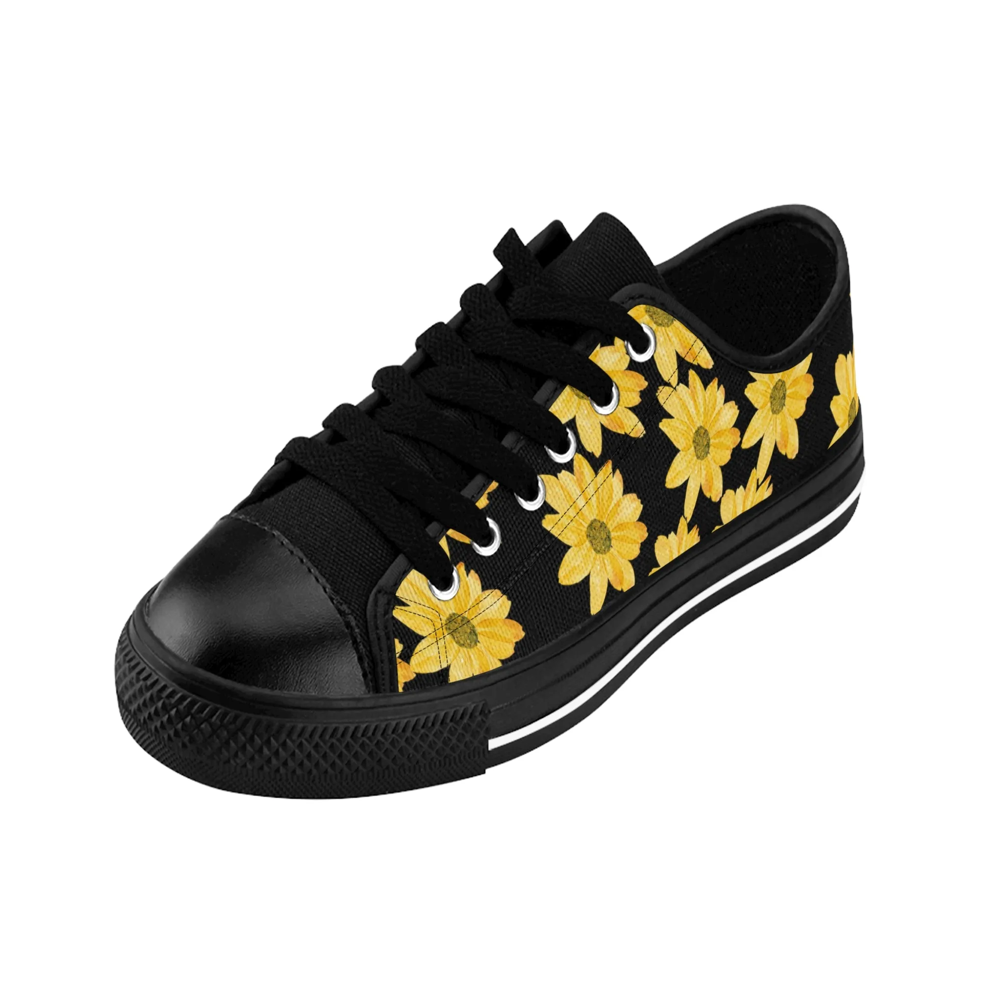 Flower Print Women's Sneakers