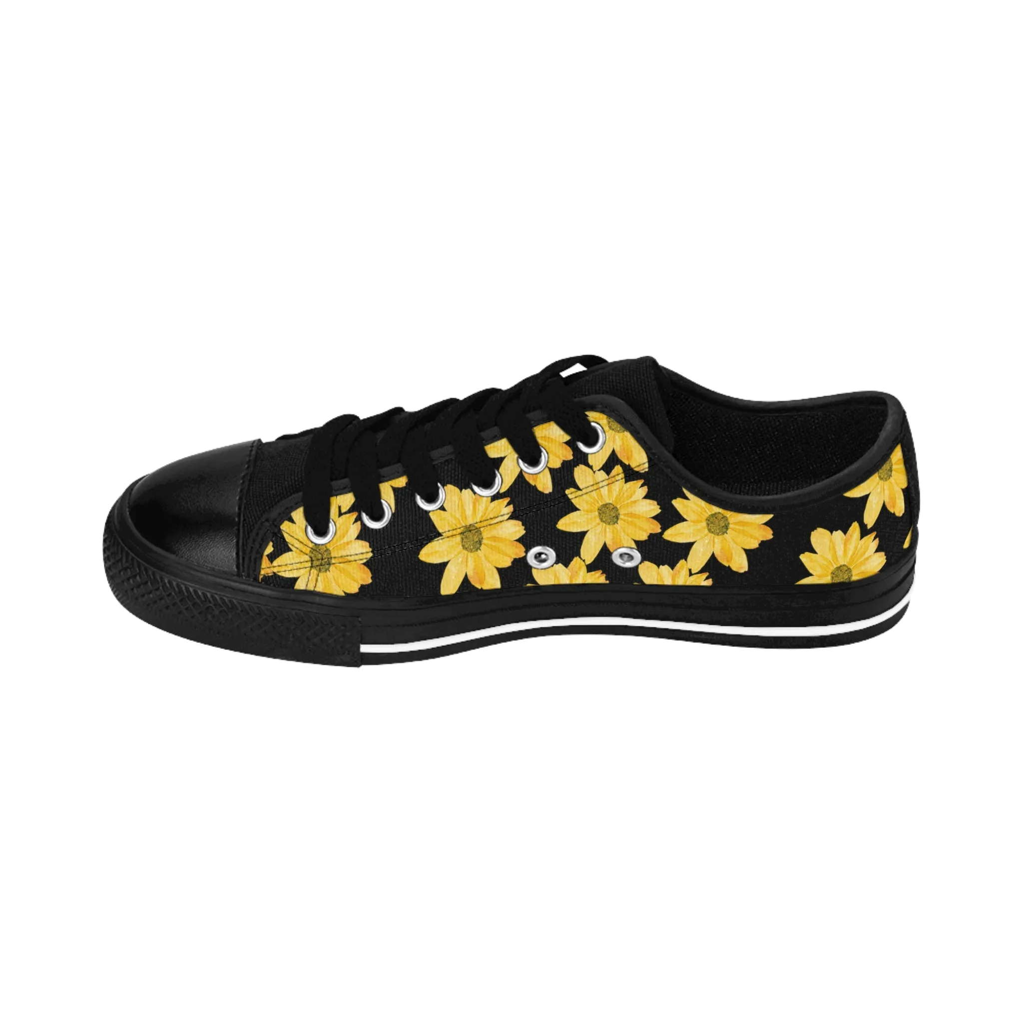 Flower Print Women's Sneakers