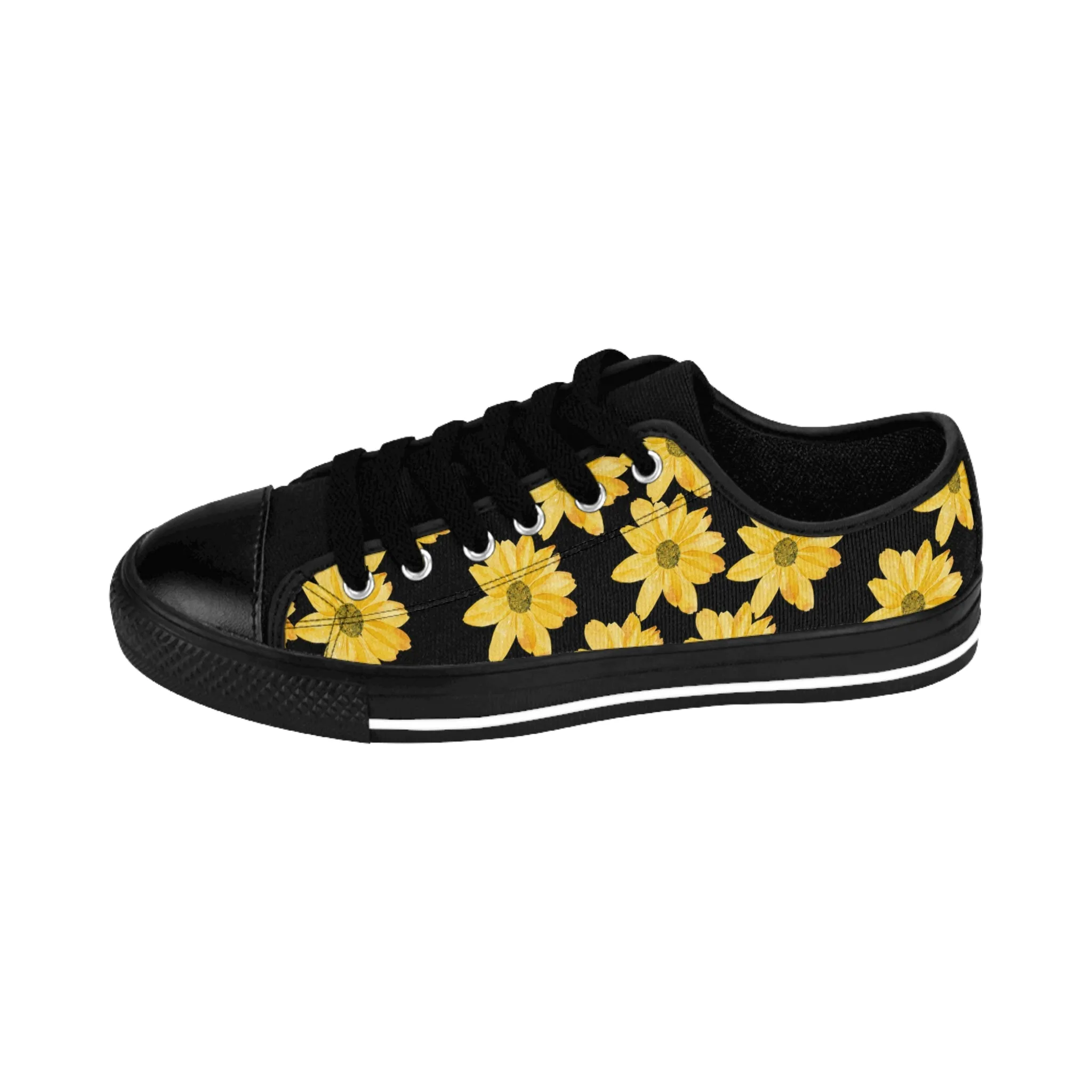 Flower Print Women's Sneakers