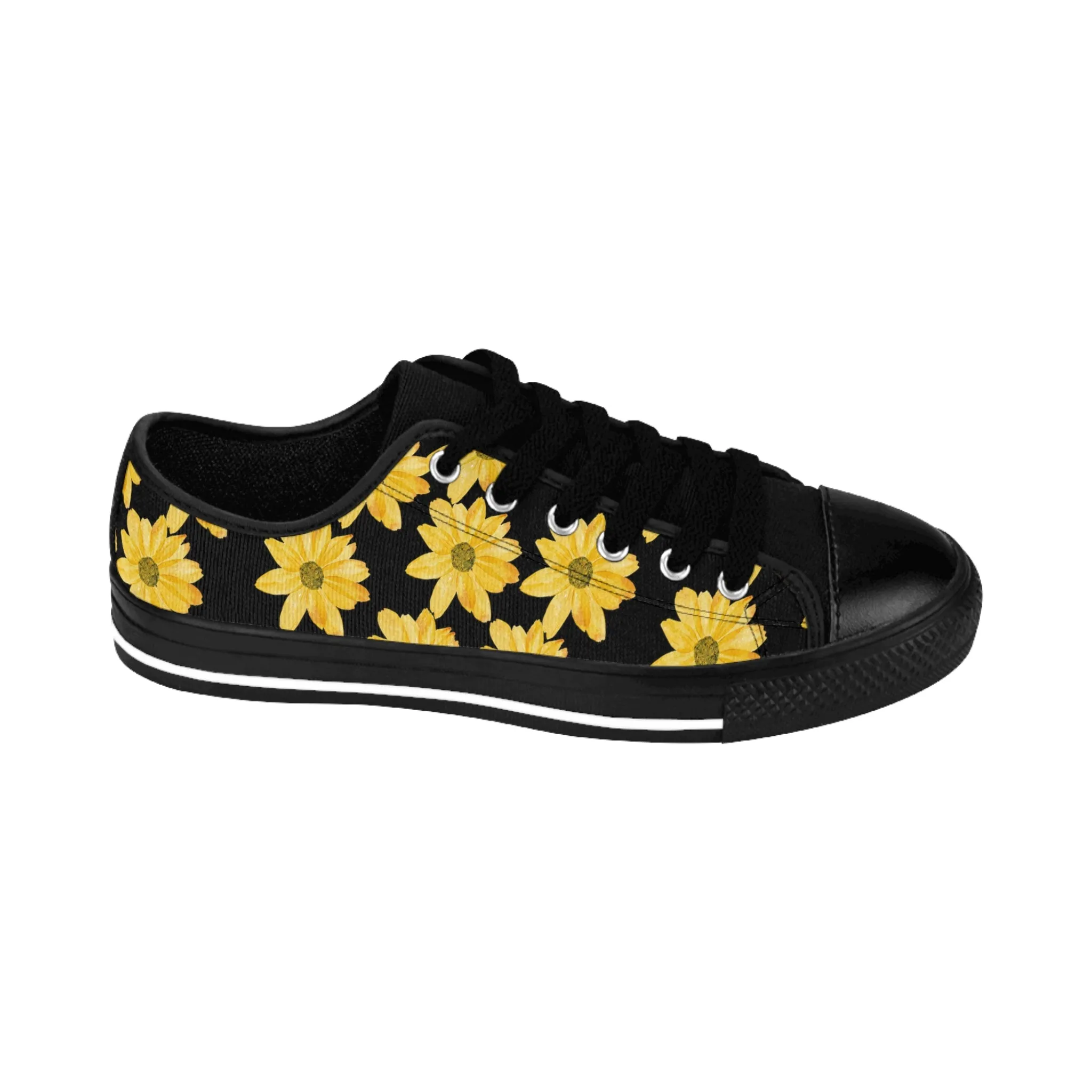 Flower Print Women's Sneakers