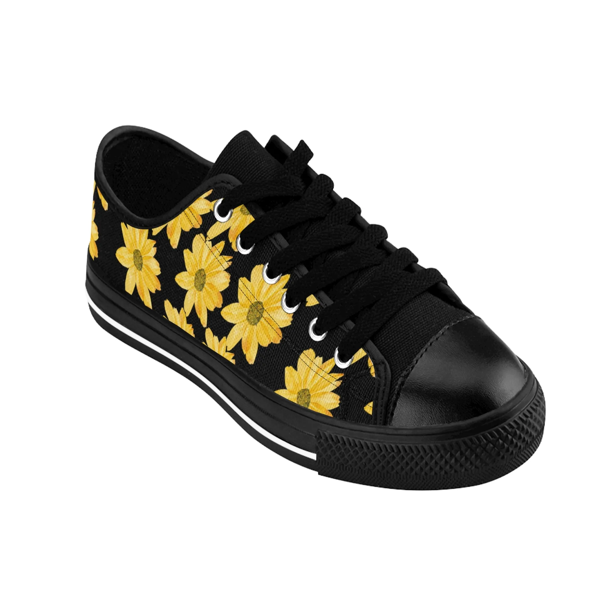 Flower Print Women's Sneakers