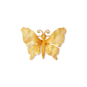 Gold Butterfly Pin