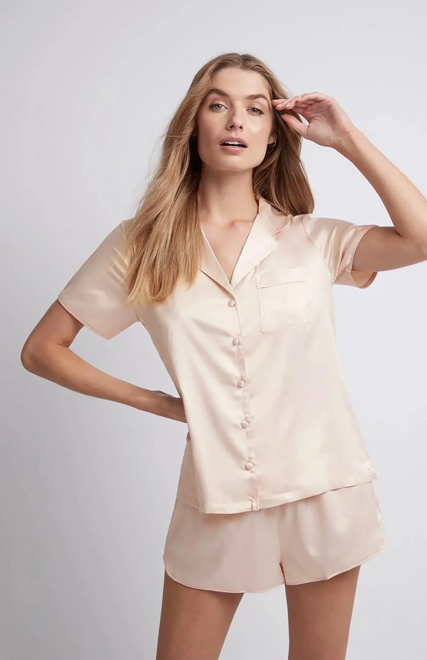 Gold | Luxury Satin Bridal Sleepwear