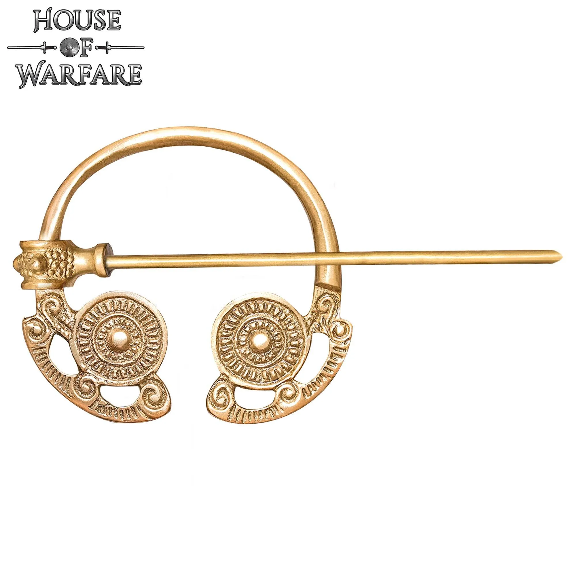 Goldsborough Hoard Replica Brooch made out of Solid Brass