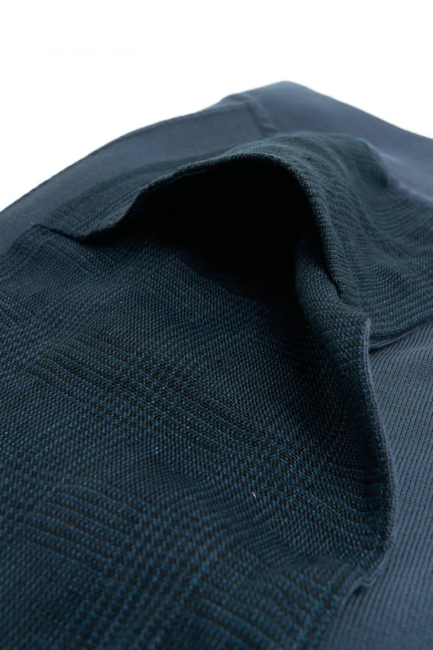 GRP Knitwear Jacket "M T 10" Cotton/Linen Charcoal