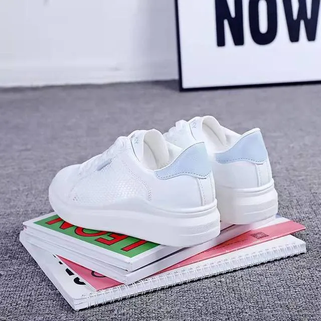 GS Casual Platvorm | Moderne gezonde damesschoenen met veters en een zacht voetbed
