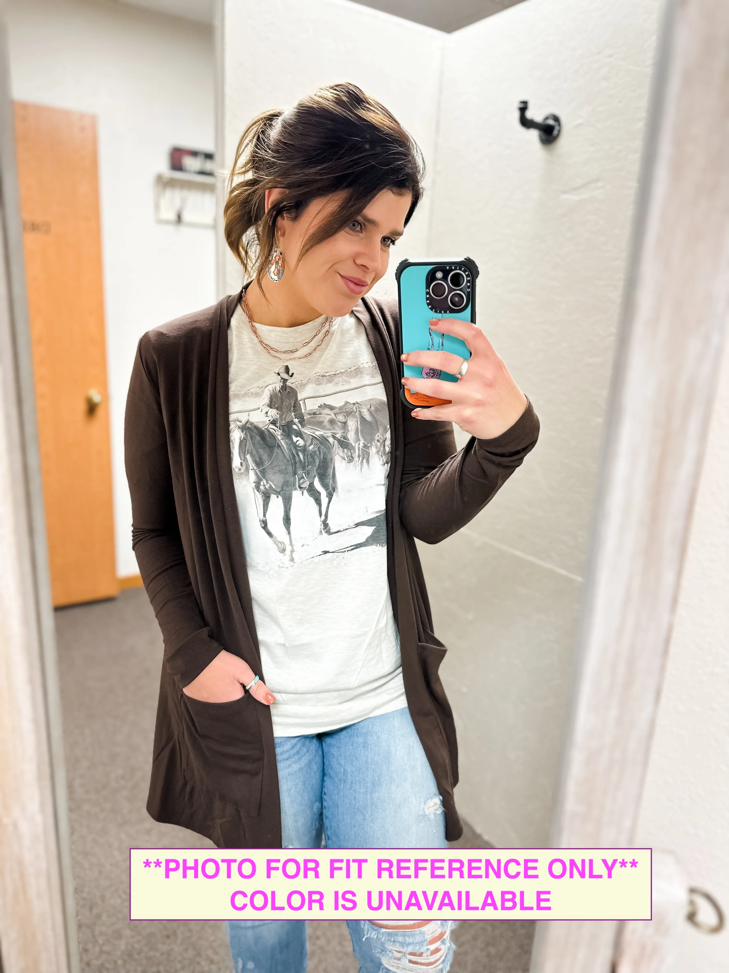 Haven Cardigan - BROWN
